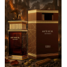 Fragrance World Mythical Gryphon EDP 100 ml — product en verpakking; zeer nabije close-up; op een witte achtergrond