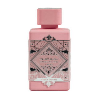 Lattafa Perfume Bade'e Al Oud Noble Blush EDP 100 ml — изображение товара; крупный план; на белом фоне