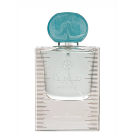 Lattafa Perfume Marina EDP 50 ml — product view; close view; on a white background; widest framing