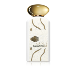 Lattafa Perfume Daloate Ana EDP 100 ml — товар спереди; полная композиция; на белом фоне