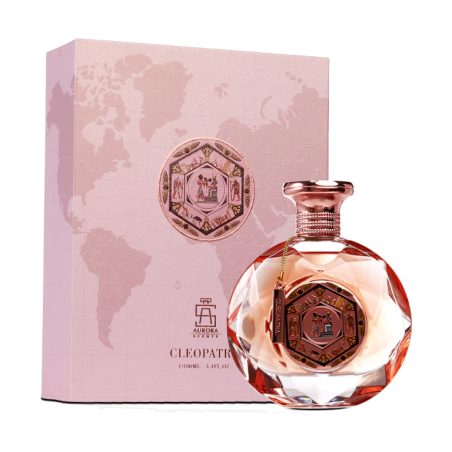 Aurora Scents Cleopatra EDP 100 ml — toote vaade; lähivaade; valgel taustal