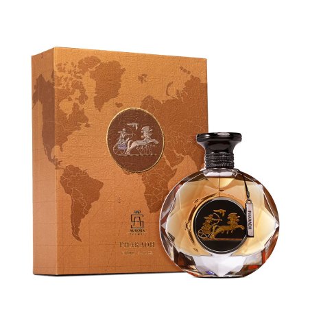 Aurora Scents Pharaoh EDP 100 ml — product en verpakking; close-up; op een witte achtergrond