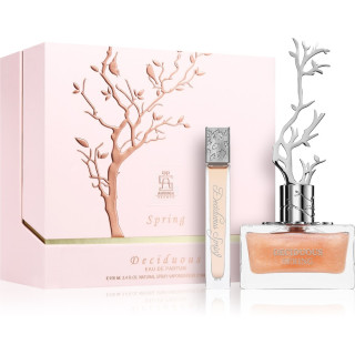 Aurora Scents Deciduous Spring EDP 100 ml — товар и упаковка; крупный план; на белом фоне