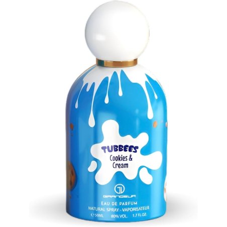 Grandeur Tubbees Cookies & Cream EDP 50 ml — изображение товара; крупный план; на белом фоне