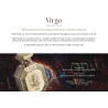 Fragrance World Genesis Virgo (Neitsi) EDP 100 ml — toote vaade; lähivaade; toote infograafika; lähim kadreering