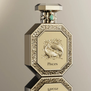 Fragrance World Genesis Pisces (Kalad) EDP 100 ml — toote vaade; lähivaade; heledal taustal
