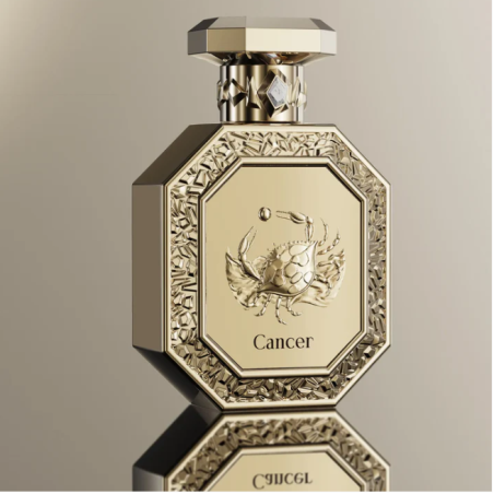 Fragrance World Genesis Cancer (Рак) EDP 100 ml — изображение товара; очень крупный план; на светлом фоне