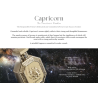 Fragrance World Genesis Capricorn (Kaljukits) EDP 100 ml — toote vaade; lähivaade; toote infograafika; lähim kadreering