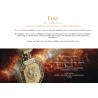Fragrance World Genesis Leo (Lõvi) EDP 100 ml — toote vaade; lähivaade; toote infograafika; lähim kadreering