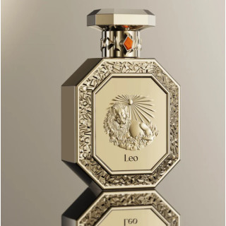 Fragrance World Genesis Leo (Lõvi) EDP 100 ml — toote vaade; väga lähivõte; heledal taustal