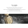 Fragrance World Genesis Scorpio (Skorpion) EDP 100 ml — toote vaade; lähivaade; toote infograafika; lähim kadreering