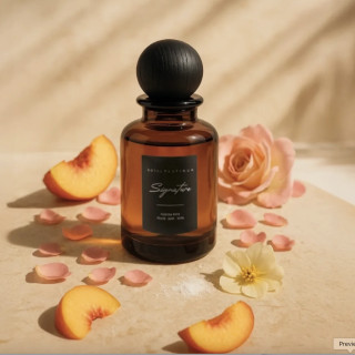 Royal Platinum SIGNATURE EDP 100 ml — productweergave; zeer nabije close-up; met geuringrediënten