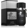 Emper Genius Event EDP 100 ml — товар и упаковка; очень крупный план; на белом фоне