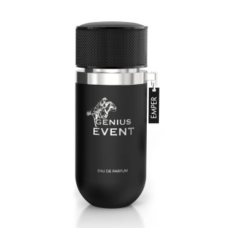 Emper Genius Event EDP 100 ml — товар спереди; крупный план; на белом фоне