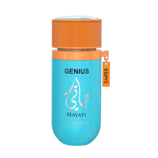 Emper Genius Hayati EDP 100 ml — toode eestvaates; täiskompositsioon; valgel taustal