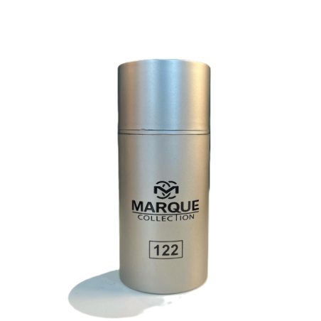 Fragrance World Marque 122 EDP 25 ml — productweergave; volledige compositie; op een witte achtergrond