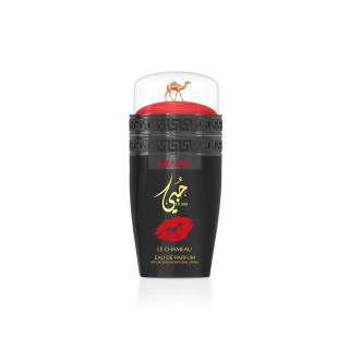 Emper Arabia Hubbi EDP 100 ml — товар спереди; широкая композиция; на белом фоне
