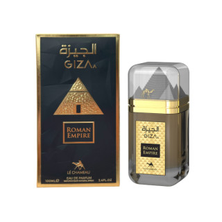 Emper Giza Roman Empire EDP 100 ml — toode ja pakend; lähivaade; valgel taustal