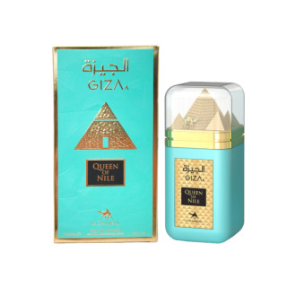 Emper Giza Queen of Nile EDP 100 ml — упаковка товара; крупный план; на белом фоне
