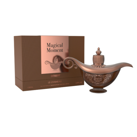 Emper Magical Moment Desert EDP 85 ml — упаковка товара; крупный план; на белом фоне