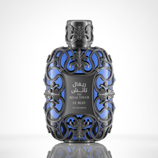Emper Regal Touch Le Bleu EDP 100 ml — productweergave; close-up; op een lichte achtergrond