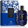 Emper Regal Touch Le Bleu EDP 100 ml — productweergave; zeer nabije close-up; op een witte achtergrond