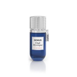 Emper Genius Oud Mystique EDP 25 ml — товар спереди; широкая композиция; на белом фоне