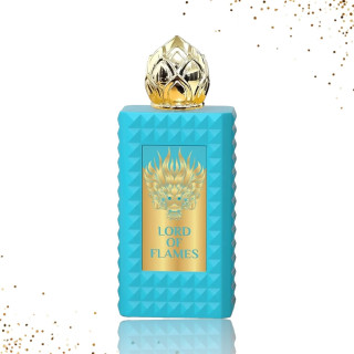 Emper Lord of Flames EDP 90 ml — tuote edestä; erittäin tiukka lähikuva; vaalealla taustalla