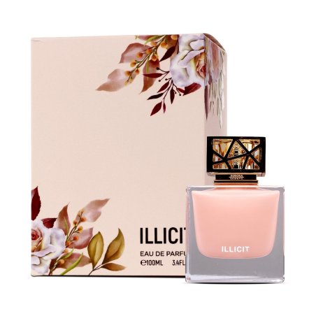 Aurora Scents Illicit EDP 100 ml — product en verpakking; close-up; op een witte achtergrond