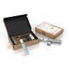 Emper Gift Travel Set II EDP 15 ml × 4 — toote pakend; lähivaade; valgel taustal; kõige laiem kadreering