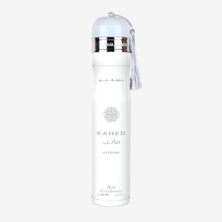 Lattafa Perfume Saheb Intense 300 ml — toote vaade; täiskompositsioon; valgel taustal