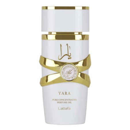 Lattafa Perfume Yara Moi 20 ml — productweergave; close-up; op een witte achtergrond
