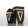 Fragrance World Jamr Black EDP 100 ml — упаковка товара; крупный план; на белом фоне; самый широкий кадр