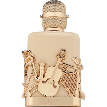 Fragrance World Notes Jazz EDP 100 ml — изображение товара; крупный план; на белом фоне; самый широкий кадр