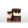 Fragrance World Shabaz Amber EDP 100 ml — toote pakend; lähivaade; valgel taustal