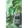Fragrance World Urban Man Paradise EDP 90 ml — товар в стилизованной композиции; очень крупный план; на белом фоне