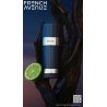 Fragrance World Zenith Blue EDP 100 ml — productweergave; zeer nabije close-up; met geuringrediënten; ruimste kadrering