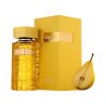Fragrance World Eau De Soleil EDP 90 ml — товар и упаковка; крупный план; с ингредиентами аромата
