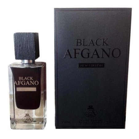 Fragrance World Black Afgano EDP 60 ml — toote vaade; väga lähivõte; valgel taustal