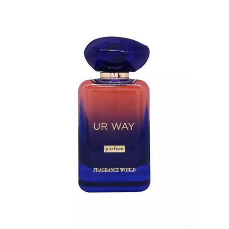 Fragrance World UR Way EDP 100 ml — vista del prodotto; composizione completa; su sfondo bianco