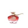 Fragrance World Belle Dolce Red Delice EDP 100 ml — pohled na produkt; široká kompozice; na bílém pozadí
