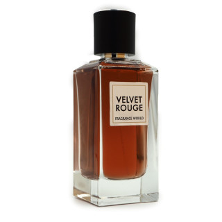 Fragrance World Velvet Rouge EDP 100 ml — toote vaade; lähivaade; valgel taustal