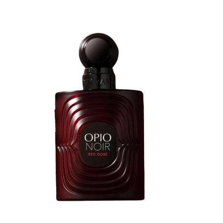 Fragrance World Opio Noir Red Dose EDP 100 ml — toote vaade; täiskompositsioon; valgel taustal