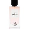 Fragrance World 3 L' Emperesse EDP 100 ml — tuotekuva; lähikuva; valkoisella taustalla; tiukin rajaus