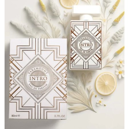 Fragrance World Intro Paramount EDP 80 ml — изображение товара; крупный план; на белом фоне