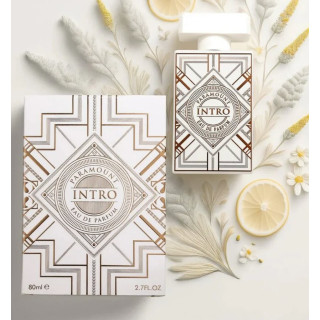 Fragrance World Intro Paramount EDP 80 ml — изображение товара; крупный план; на белом фоне
