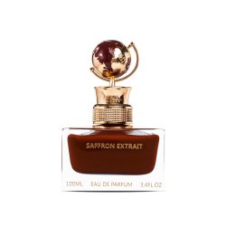 Aurora Scents Saffron Extrait EDP 100 ml — товар спереди; полная композиция; на белом фоне