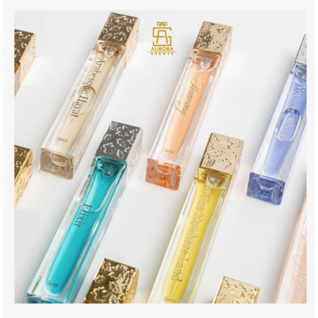 Aurora Scents Black Elixir EDP 100 ml — изображение товара; крупный план; на белом фоне; самый близкий кадр