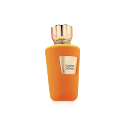 Fragrance World Velvet Donna EDP 100 ml — produkt zepředu; široká kompozice; na bílém pozadí