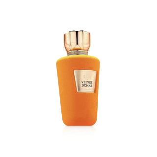 Fragrance World Velvet Donna EDP 100 ml — produkt zepředu; široká kompozice; na bílém pozadí
